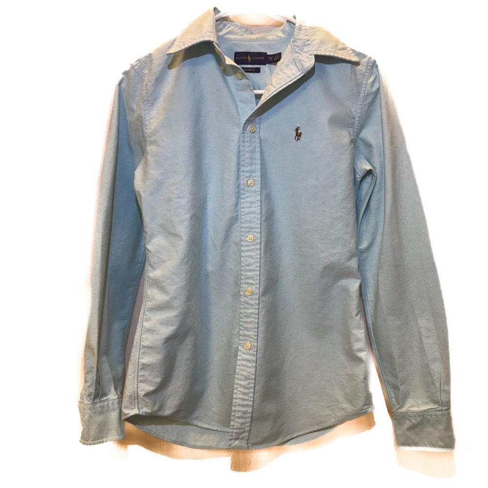 Ralph Lauren Light Blue Button Down Shirt